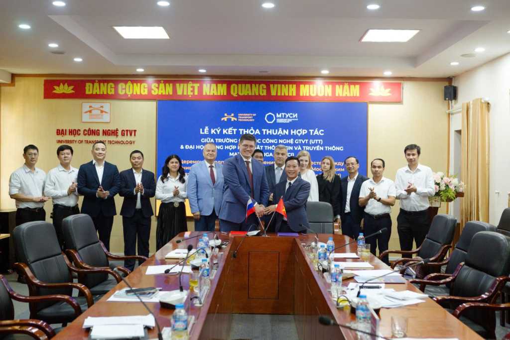 UTT Signs Cooperation Agreement with Moscow Technical University of Communications and Informatics (MTUCI), Russia 