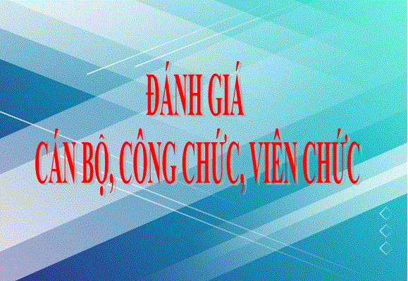 Thông báo Kết quả đánh giá, phân loại công chức, viên chức và người lao động năm 2019