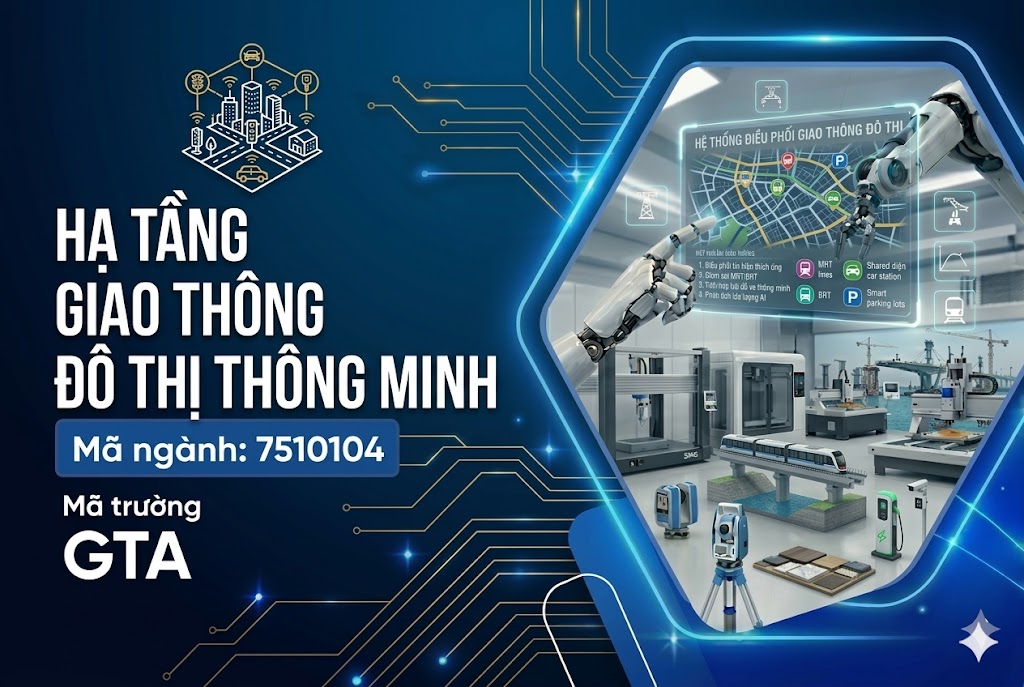 Chương trình đào tạo chuyên ngành Hạ tầng giao thông đô thị thông minh