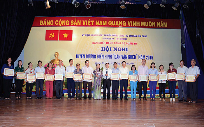 Chương trình hành động về việc tiếp tục đẩy mạnh thực hiện phong trào thi đua “Dân vận khéo” năm 2017