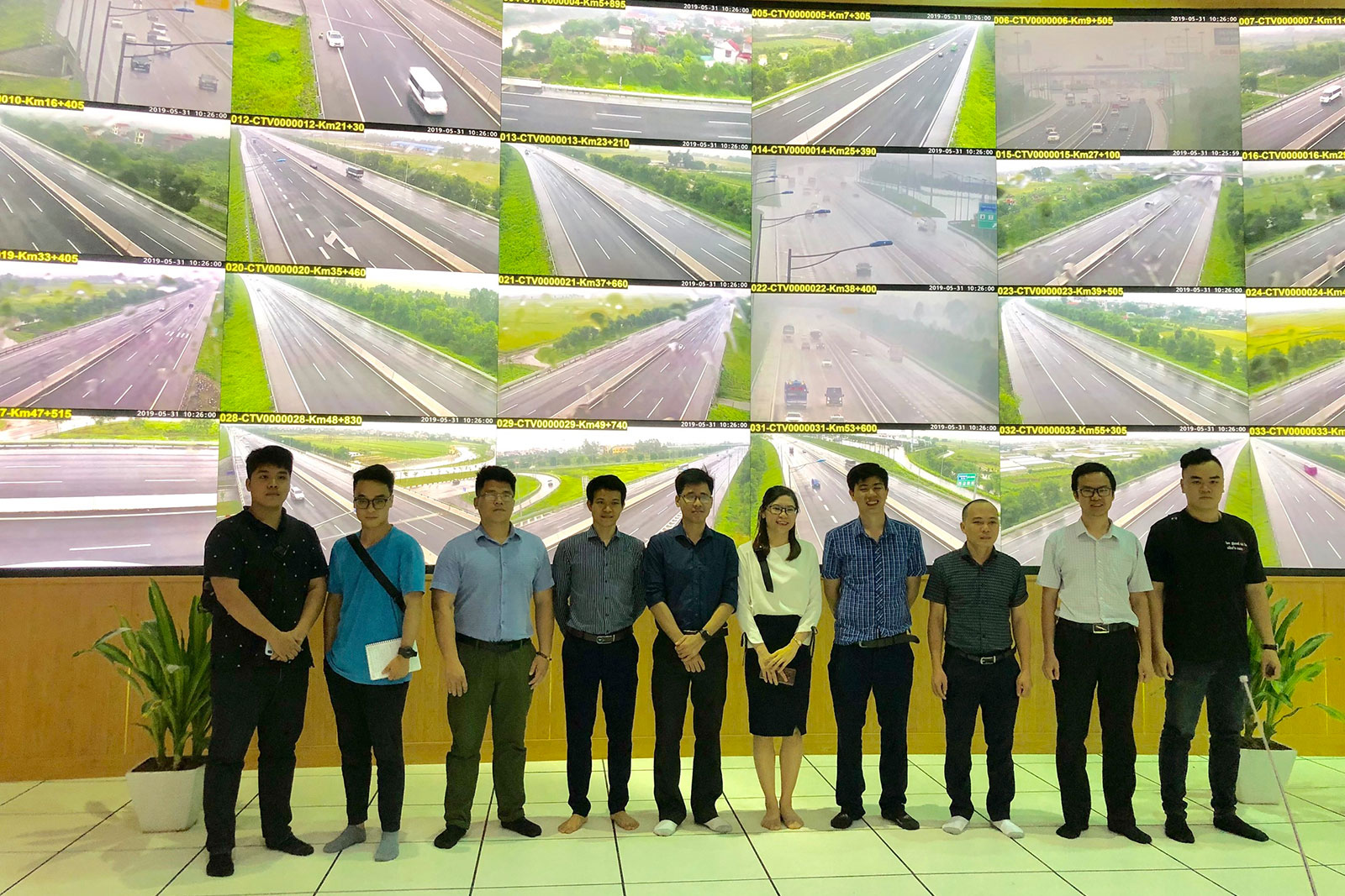 Thăm quan, Khảo sát thực tế tại Trung tâm điều hành giao thông đường ô tô Cao tốc Hà Nội - Hải Phòng (CMO)