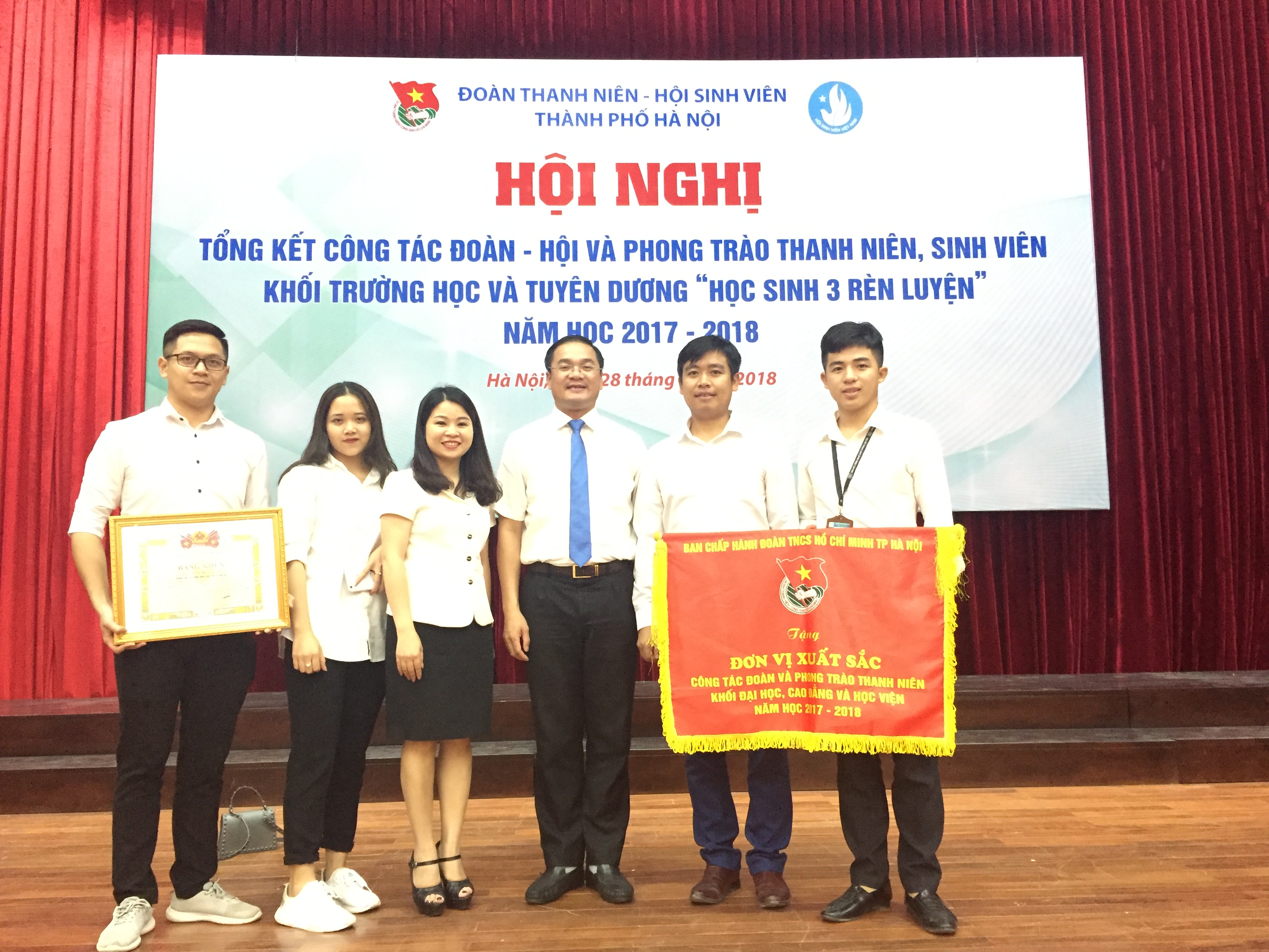 Hội nghị tổng kết công tác Đoàn Thanh niên – Hội Sinh viên và phong trào thanh niên, sinh viên năm học 2017-2018