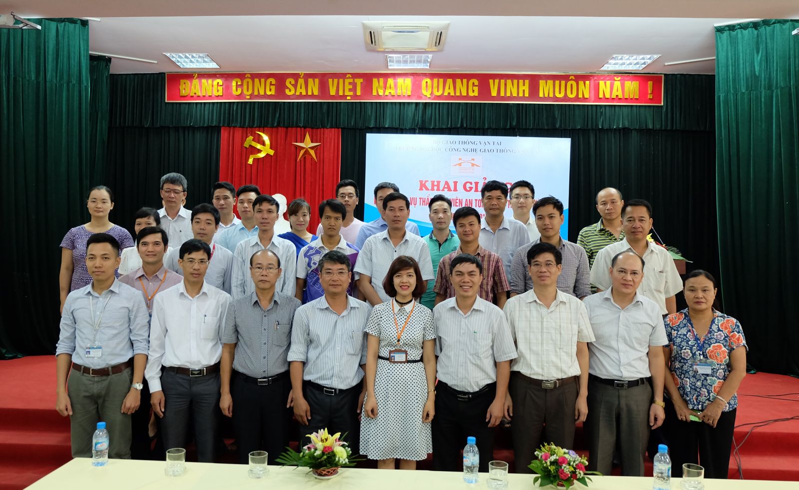 Khai giảng Lớp Nghiệp vụ Thẩm tra viên ATGT (Đợt 1/2016)