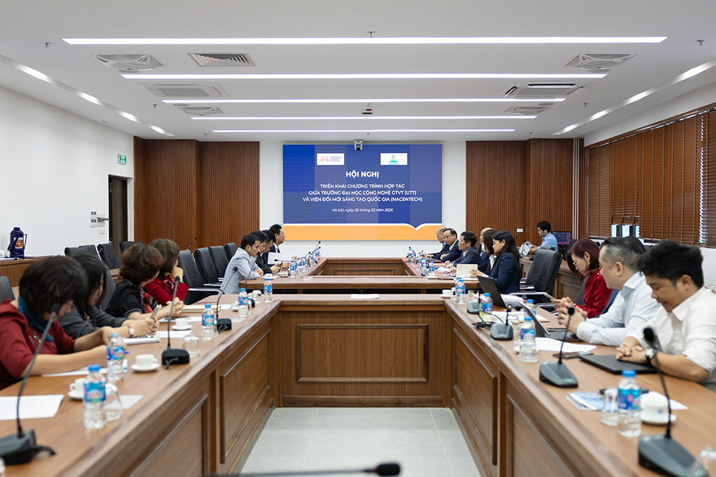 UTT Implements Cooperation Program with the National Agency for Technology Entrepreneurship and Commercialization Development, Ministry of Science and Technology