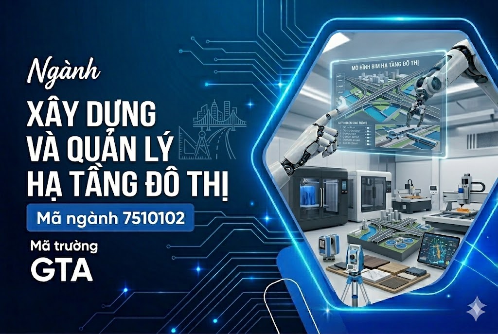 Chương trình đào tạo chuyên ngành Xây dựng và quản lý hạ tầng đô thị