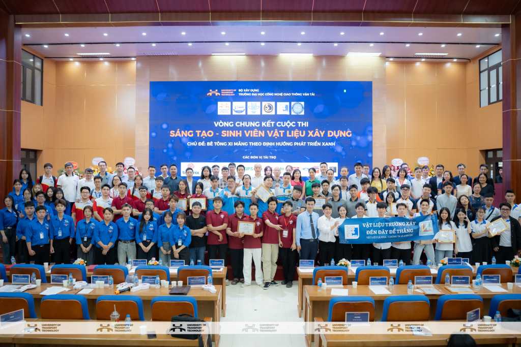 Sôi nổi vòng chung kết cuộc thi “Sáng tạo - Sinh viên Vật liệu Xây dựng 2025” hướng đến phát triển xanh
