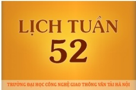 Lịch công tác tuần 52 năm 2016 (từ 26/12/2016 đến 01/01/2017)
