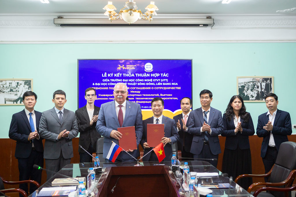 UTT Signs Cooperation Agreement with Don State Technical University, Russian Federation