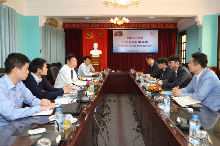 Tiếp và làm việc với đoàn chuyên gia Viện Kỹ thuật và Công nghệ Xây dựng Hàn Quốc (KICT)