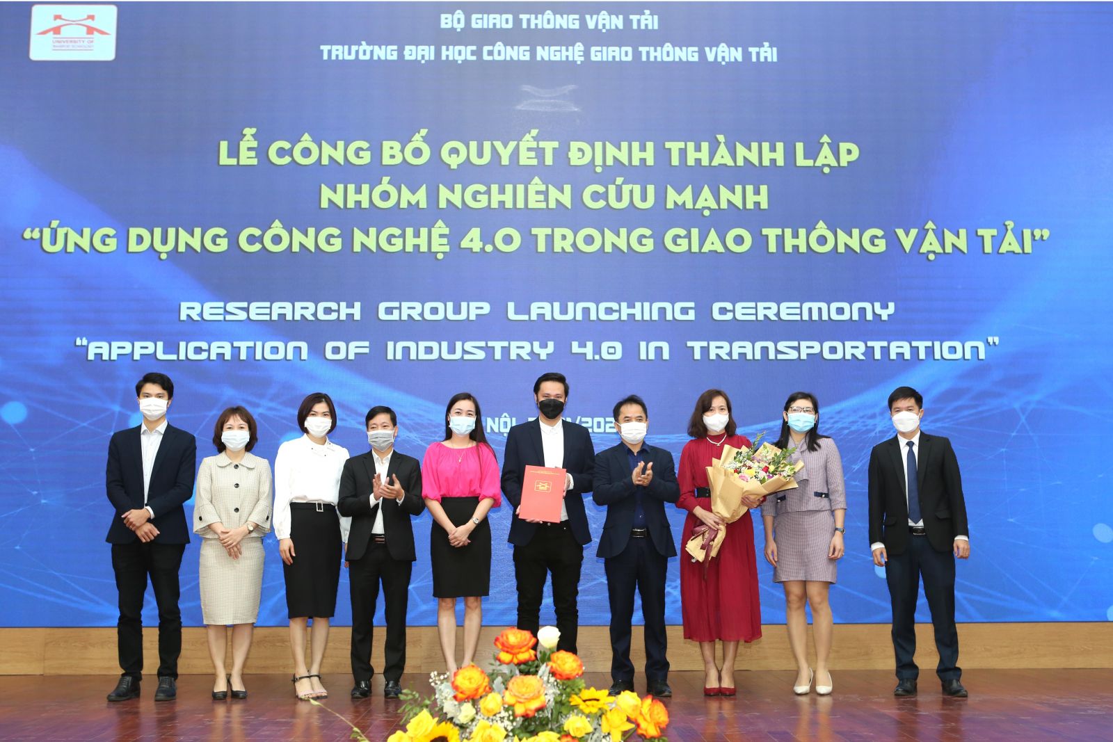 Ra mắt Nhóm nghiên cứu mạnh Ứng dụng Công nghệ 4.0 trong Giao thông vận tải