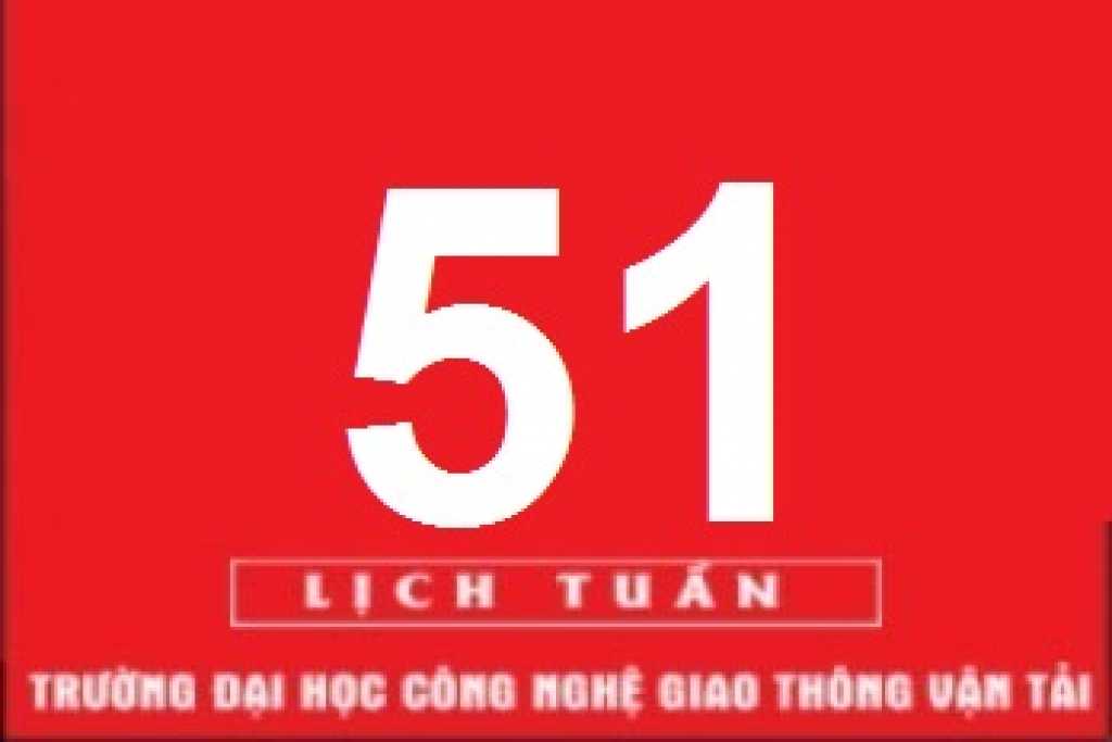 Lịch công tác tuần 51 năm 2022 (từ 19/12/2022 đến 25/12/2022)