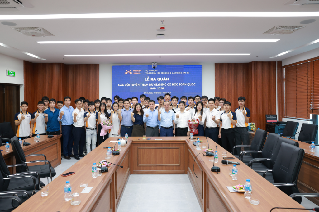 UTT sẵn sàng chinh phục kỳ thi Olympic Cơ học toàn quốc 2026