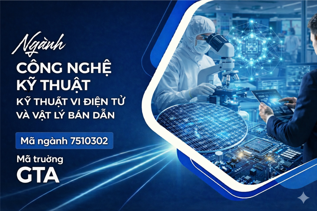Chương trình đào tạo chuyên ngành Công nghệ kỹ thuật Kỹ thuật vi điện tử và vật lý bán dẫn