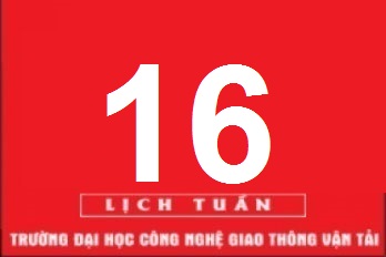 Lịch công tác tuần 16 năm 2021 (từ 12/4/2021 đến 18/4/2021)
