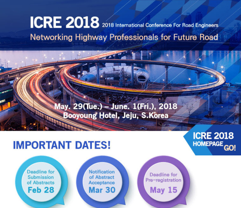 Thông báo viết bài cho Hội thảo quốc tế về đường bộ NETWORKING HIGHWAY PROFESSIONALS FOR FUTURE ROAD